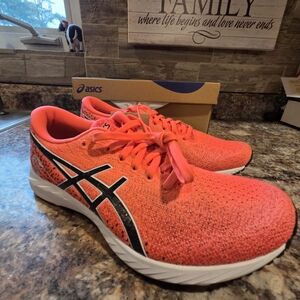 Asics Womens Gel DS Trainer 26 Blaze Coral Running Shoes Sneakers Size 8